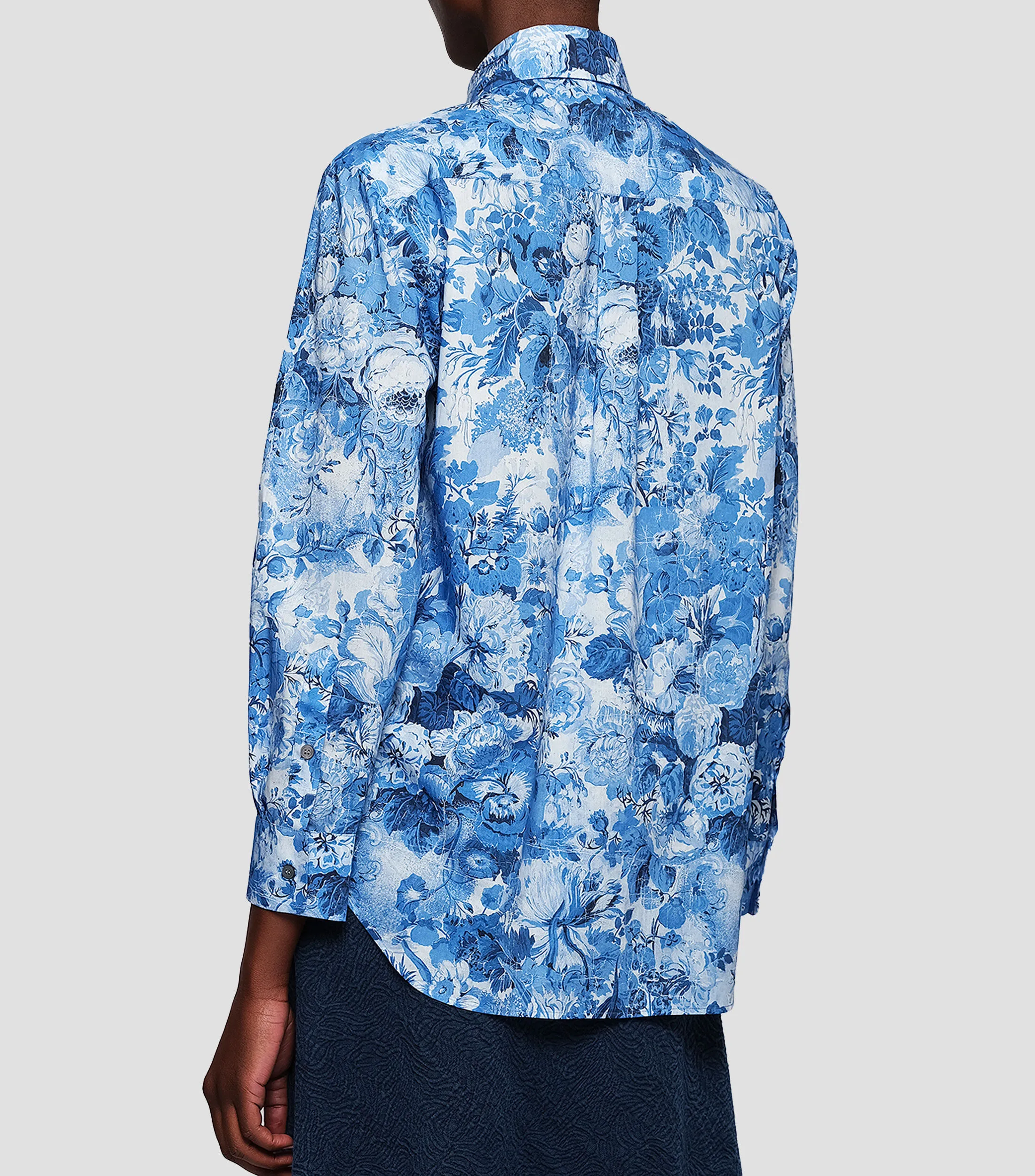 Mirto Camisa estampado de flores de manga larga Mujer