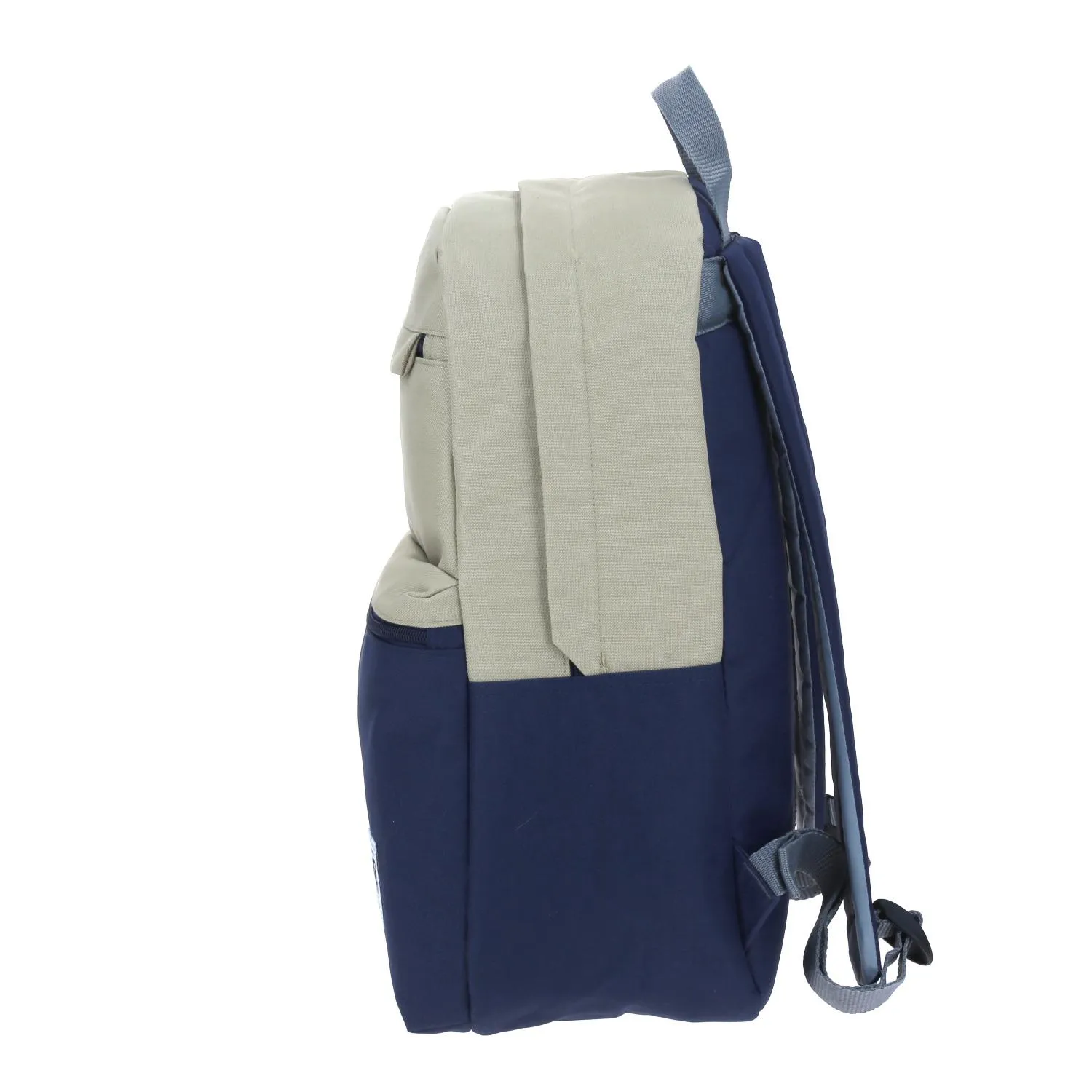 Mochila Beige Con Azul Marino 1818 Colors