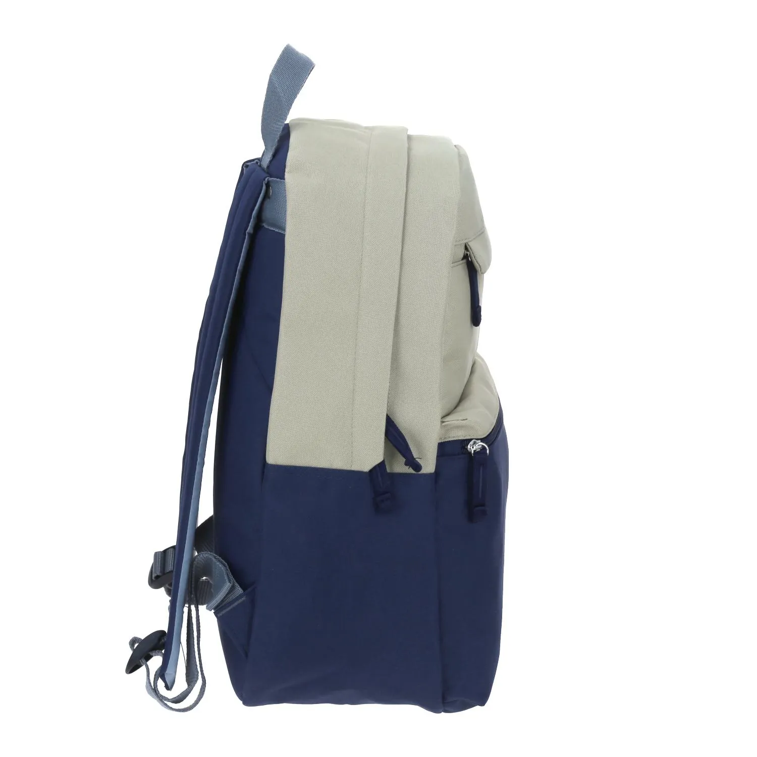 Mochila Beige Con Azul Marino 1818 Colors