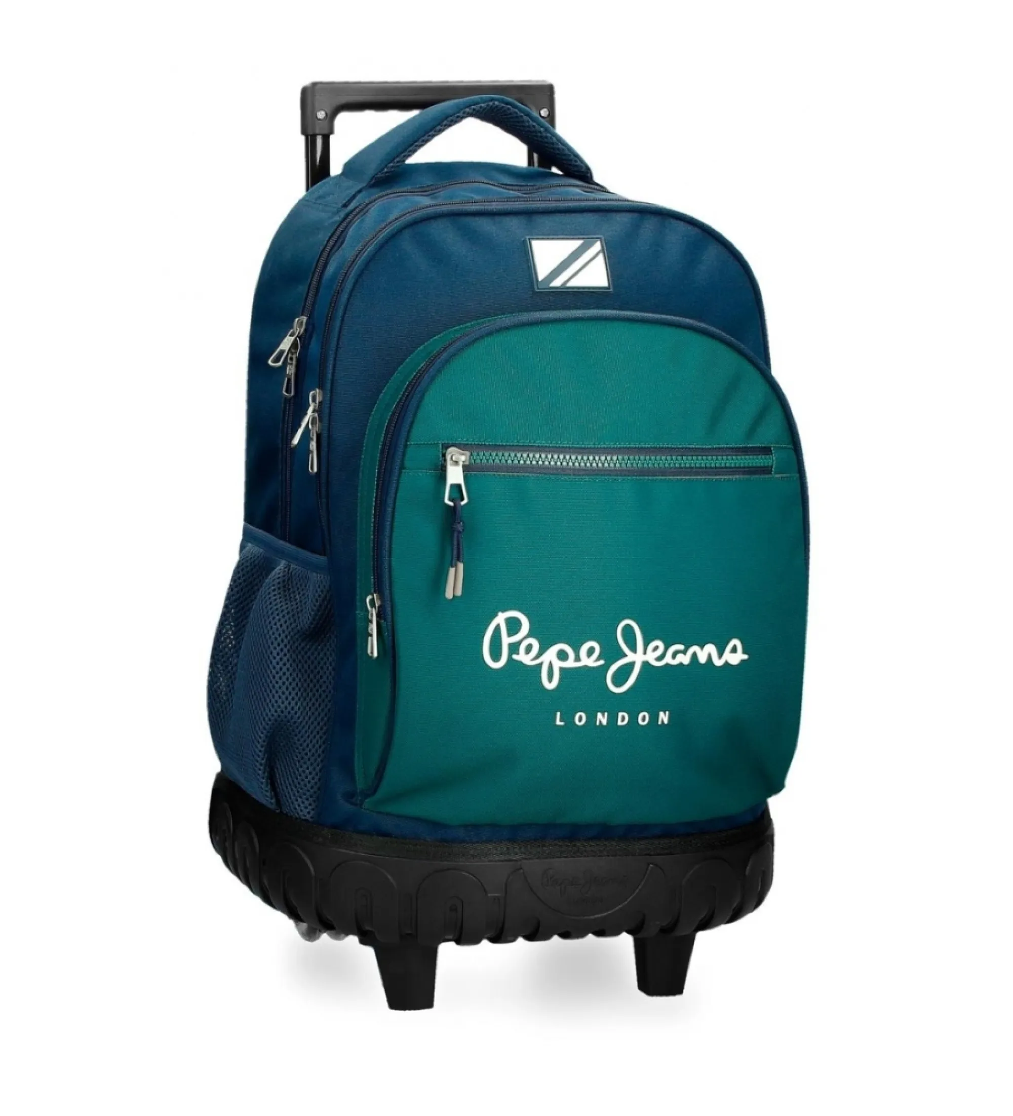Mochila con ruedas Pepe Jeans Ben verde