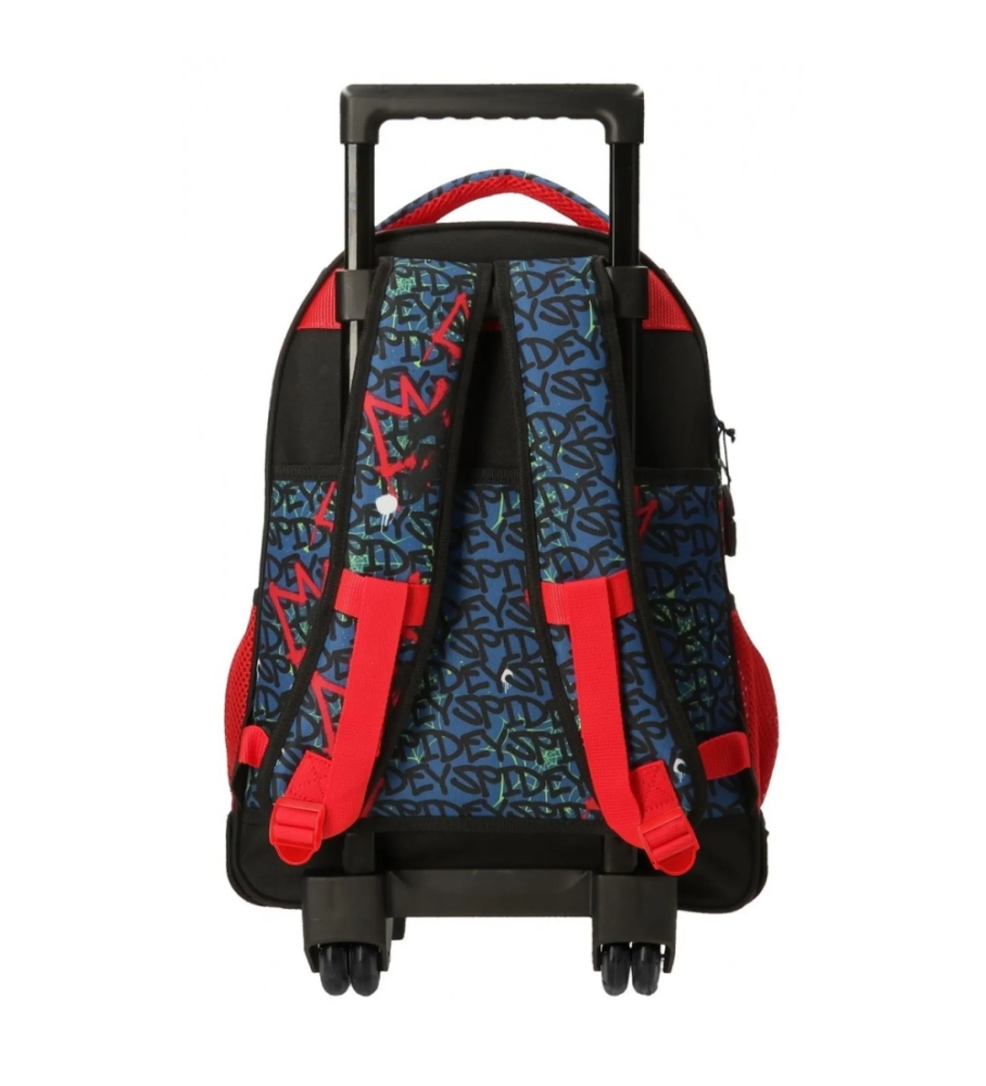 Mochila con ruedas Spiderman urbanrojo, marino