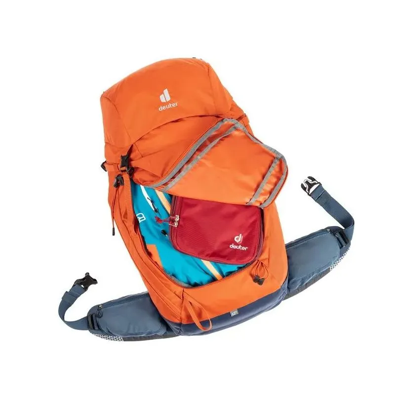 MOCHILA DEUTER TRAIL PRO 36 (PAPRIKANAVY)