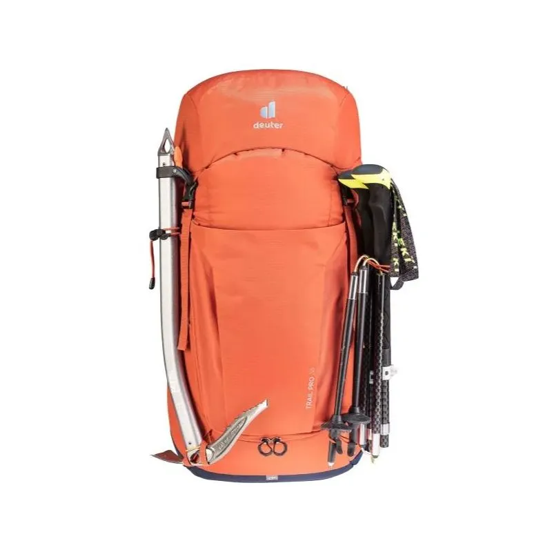 MOCHILA DEUTER TRAIL PRO 36 (PAPRIKANAVY)