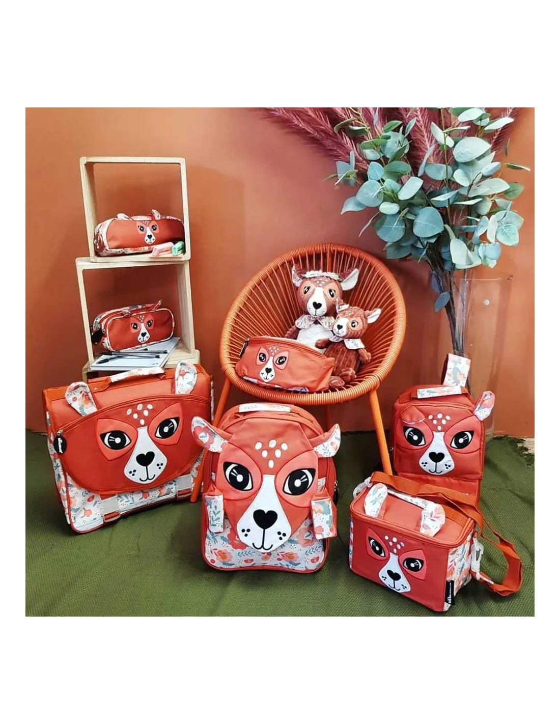 Mochila escolar bambi Déglingos