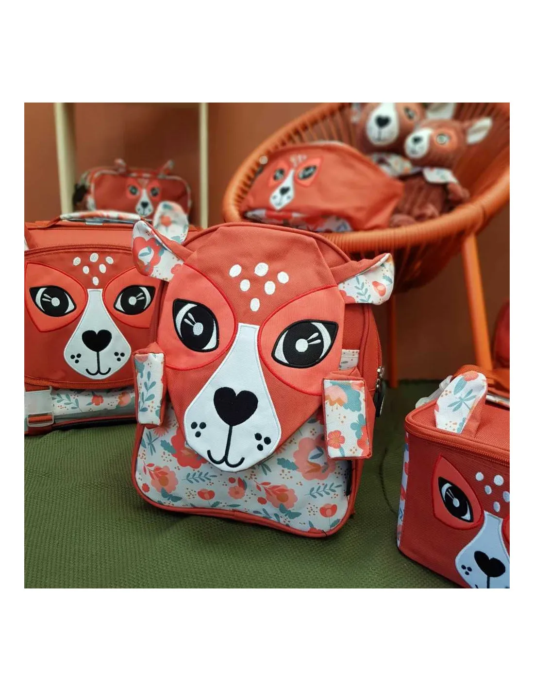 Mochila escolar bambi Déglingos