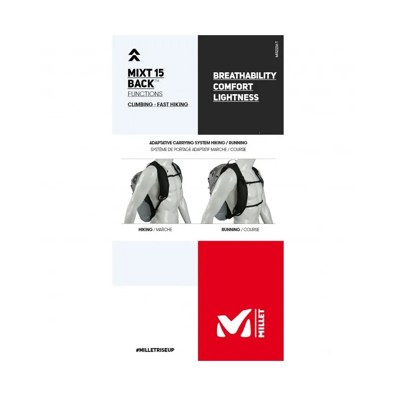 Mochila MILLET Mixt 15 (Negra)