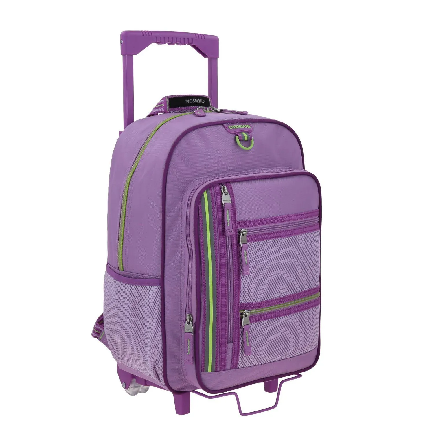 Mochila Morada Con Ruedas Grande Para Nia Chenson Chey