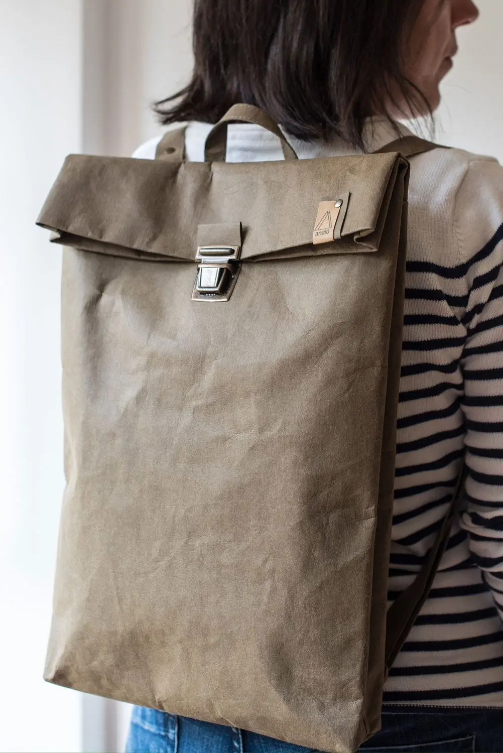 Mochila papel backpack grande