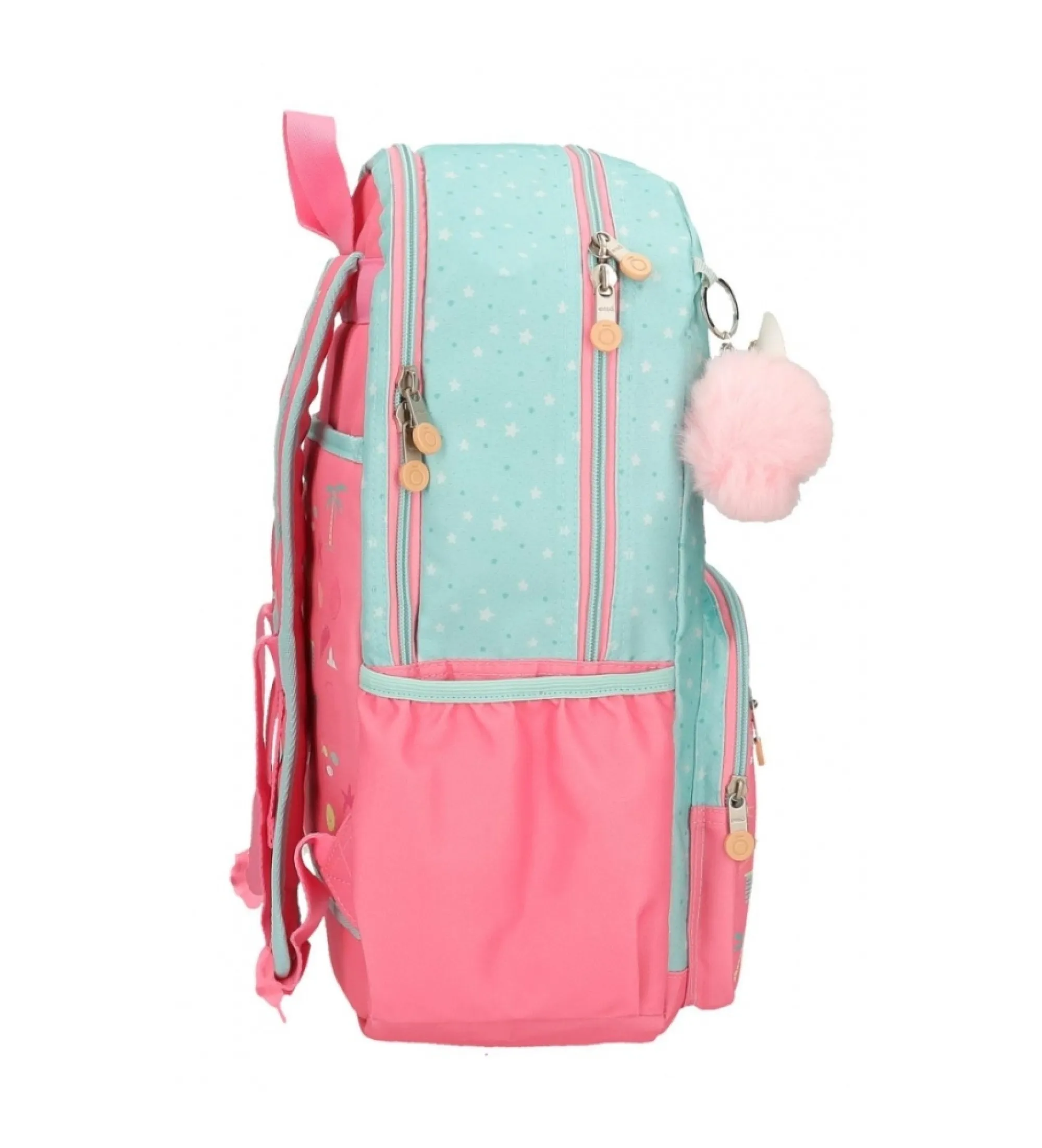 Mochila porta ordenador Enso Magic summer dos compartimentos multicolor