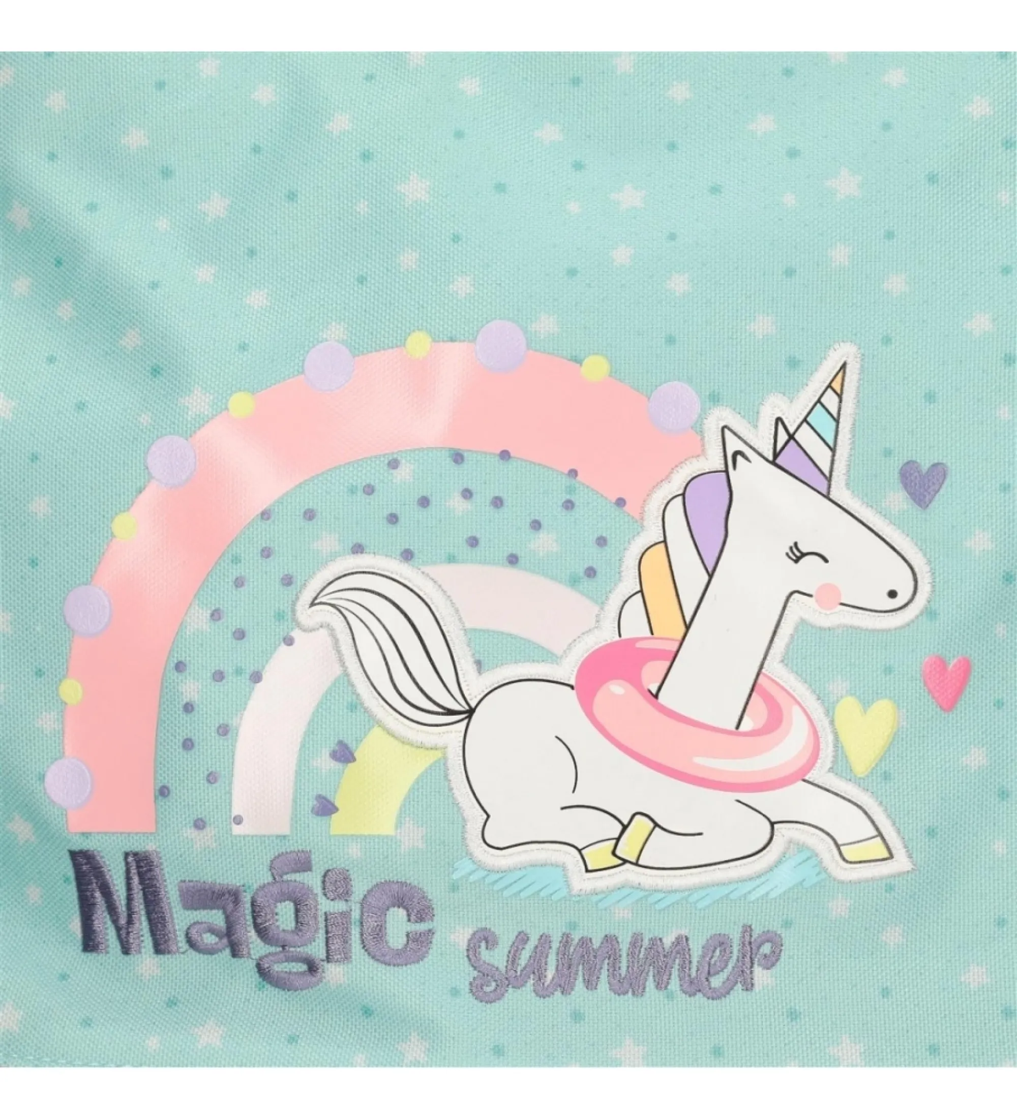 Mochila porta ordenador Enso Magic summer dos compartimentos multicolor