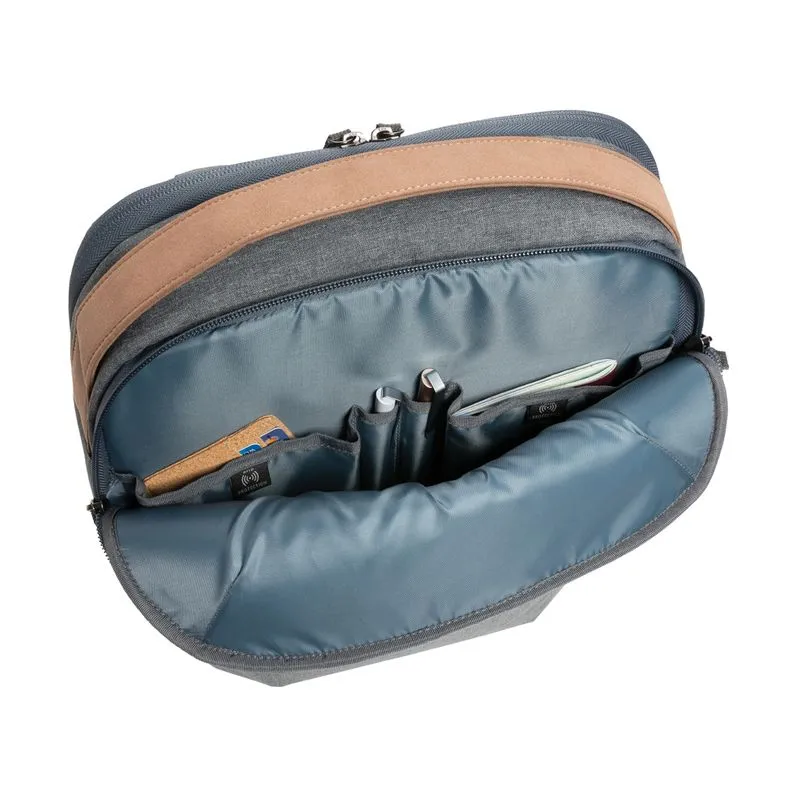 Mochila promocional de ordenador acolchada Impact AWARE ™ 300D Two Tone