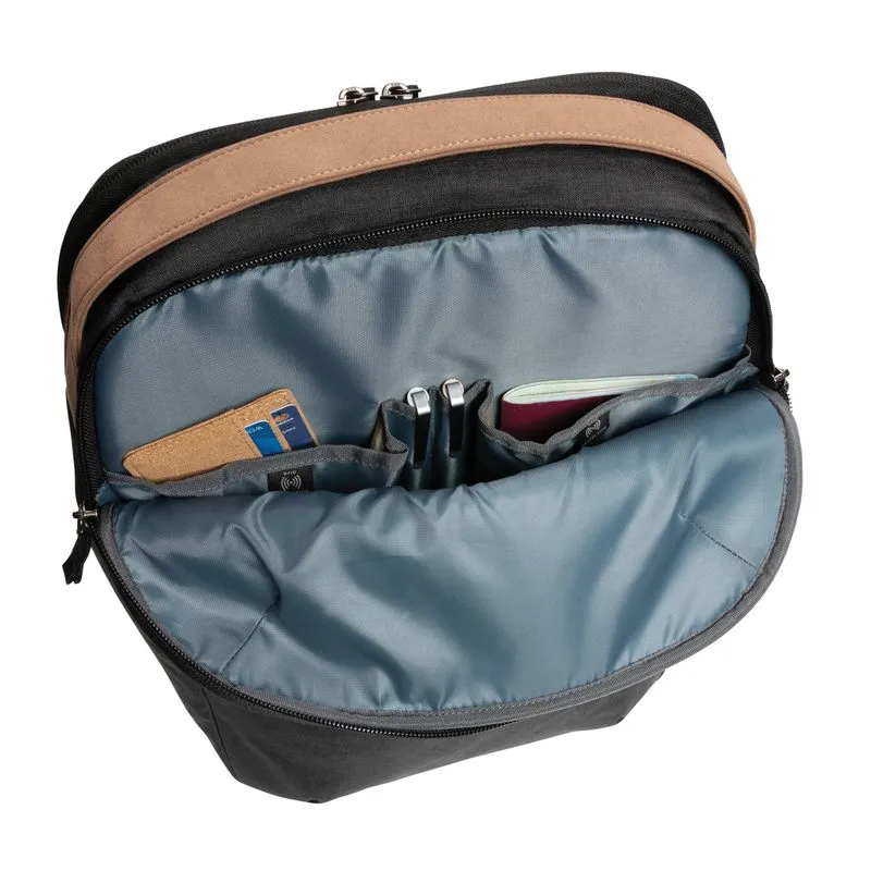 Mochila promocional de ordenador acolchada Impact AWARE ™ 300D Two Tone