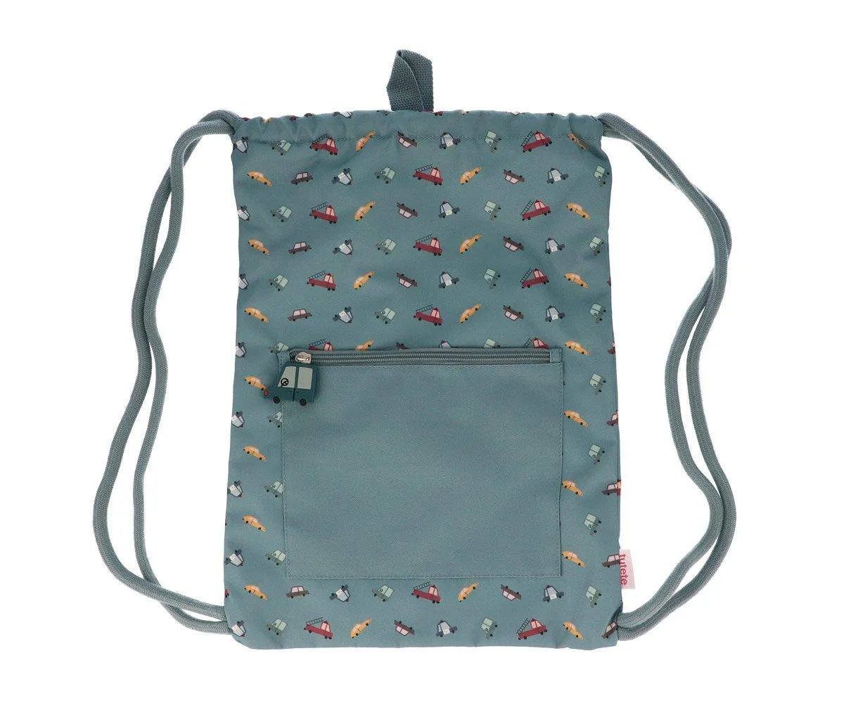 Mochila Saco Impermeable Vintage Cars