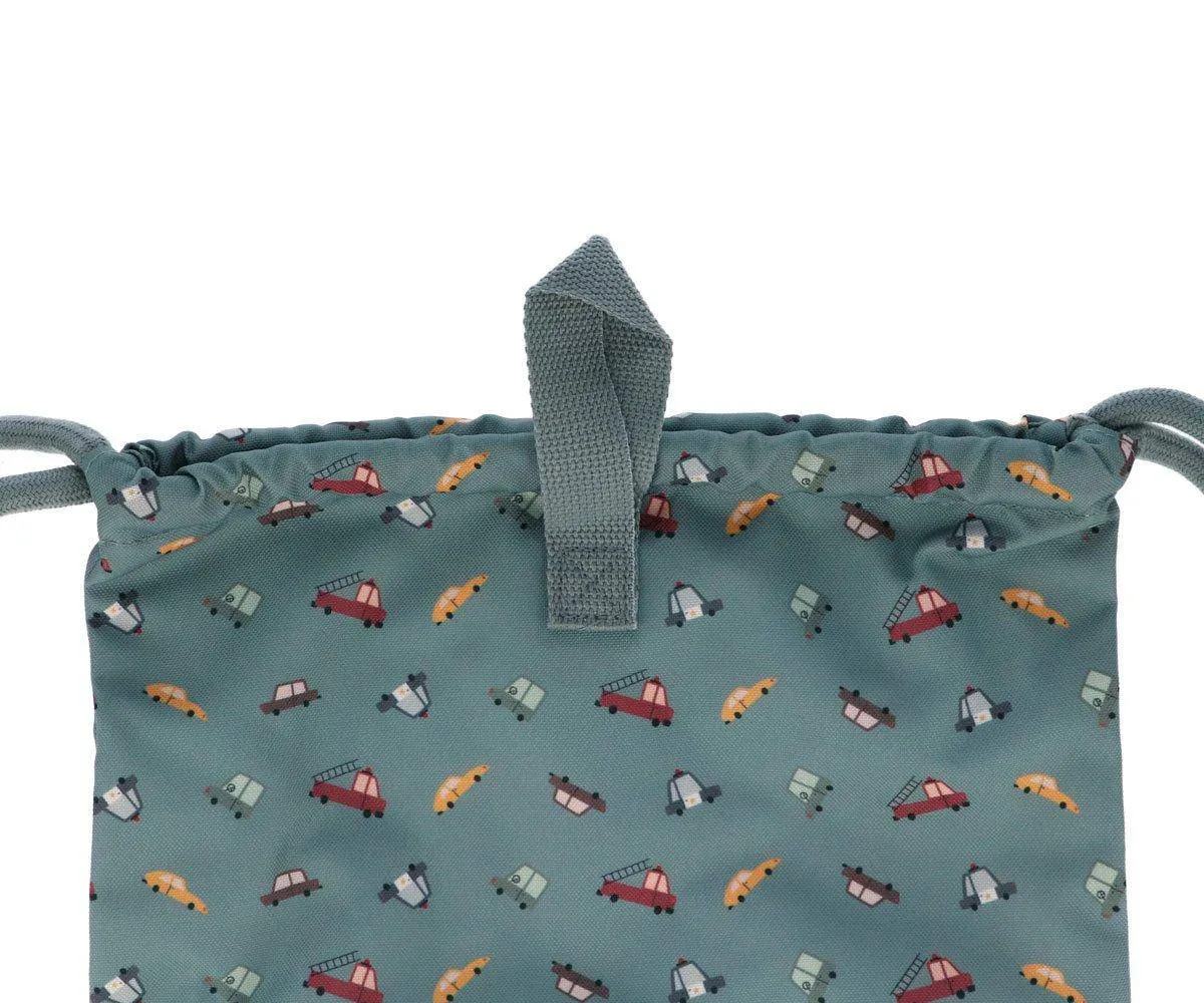 Mochila Saco Impermeable Vintage Cars