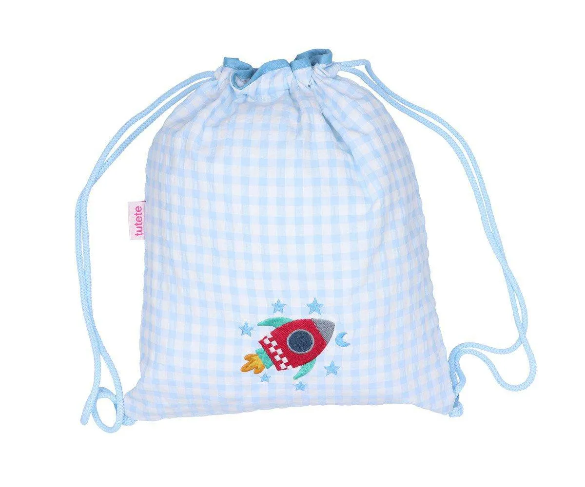 Mochila Saco Tela Espacio