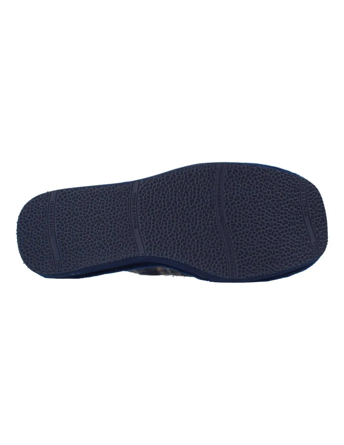 MODA  ZAPATILLAS CASA CUADROS MARINO