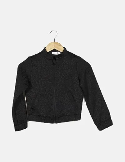 Name it Chaqueta negro estampado