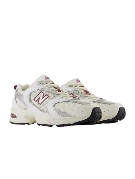NEW BALANCE Zapatillas 530 Mujer Sea Salt/White/Mercury Red