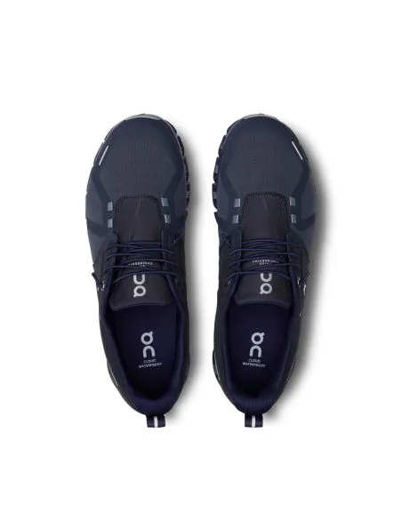 ON RUNNING Zapatillas Cloud 5 Waterproof Hombre Navy/Ink