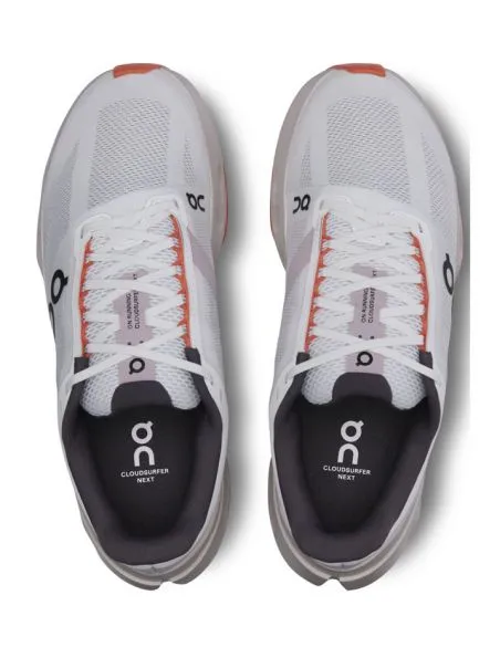 ON RUNNING Zapatillas Cloudsurfer Next Mujer White/Flame