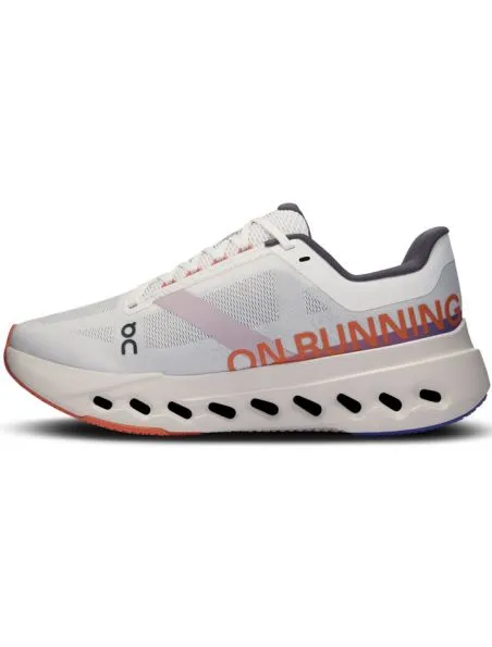ON RUNNING Zapatillas Cloudsurfer Next Mujer White/Flame