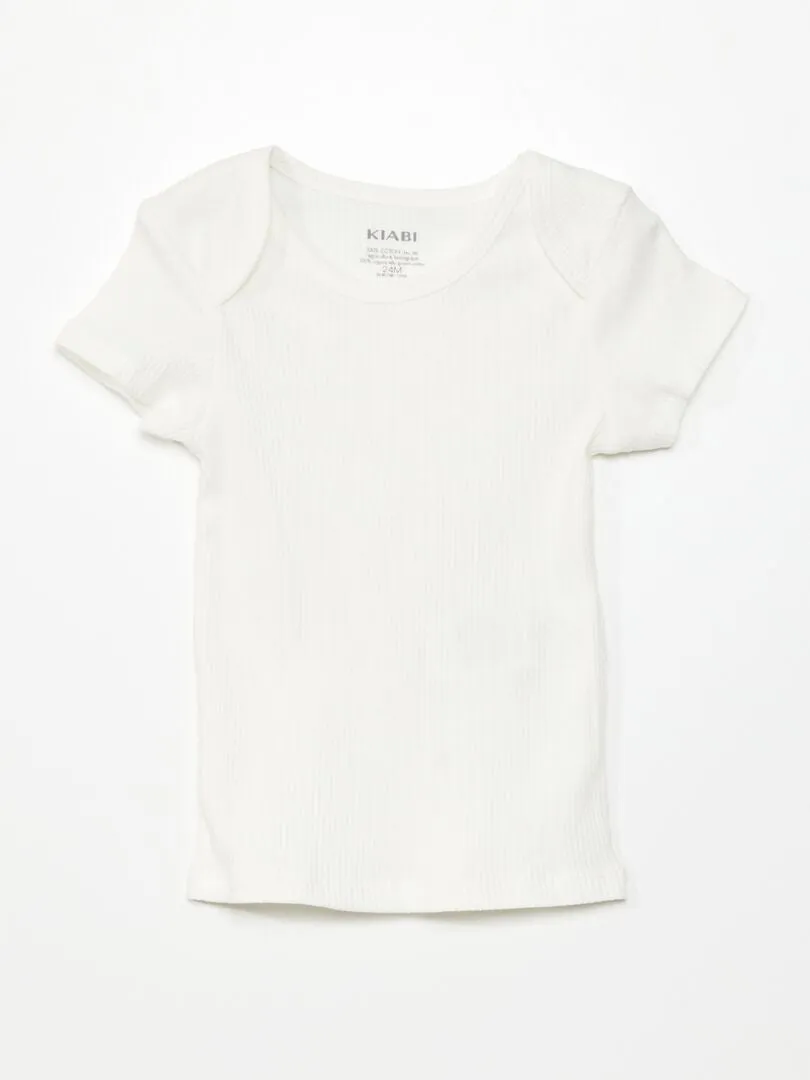 PACK DE 2 CAMISETAS DE PUNTO  MARRON