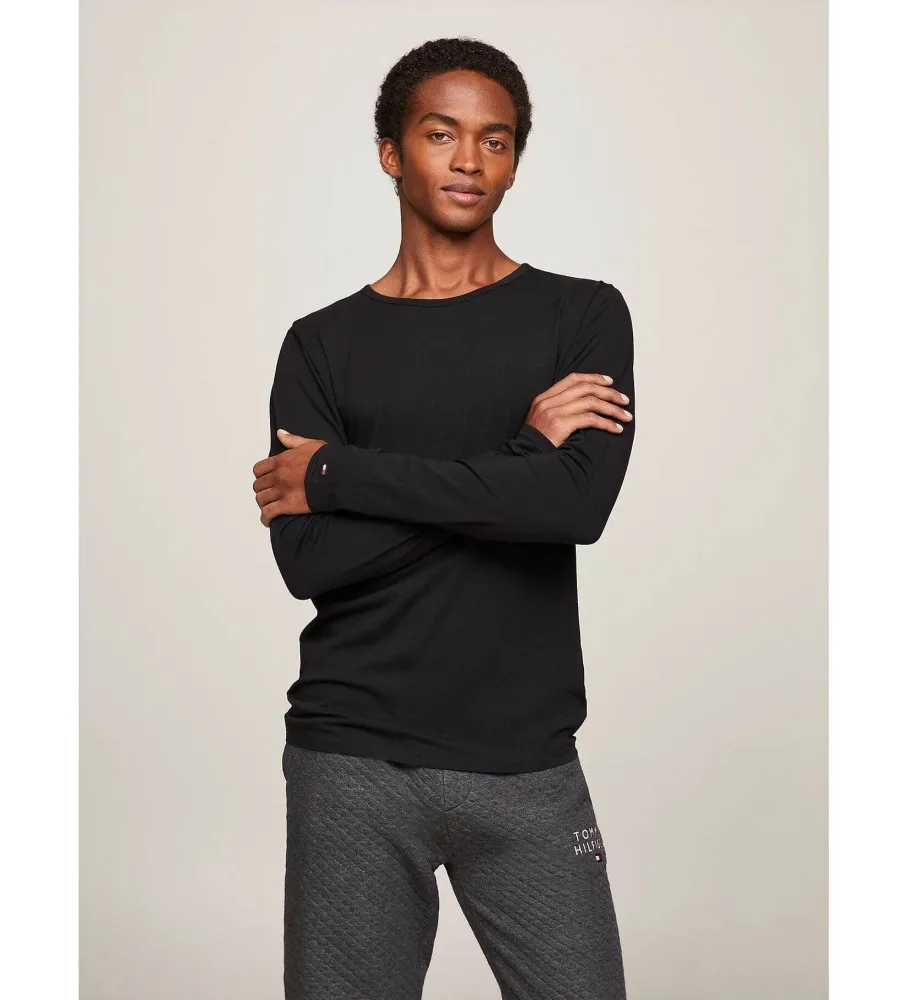 Pack de 3 camisetas manga larga negro