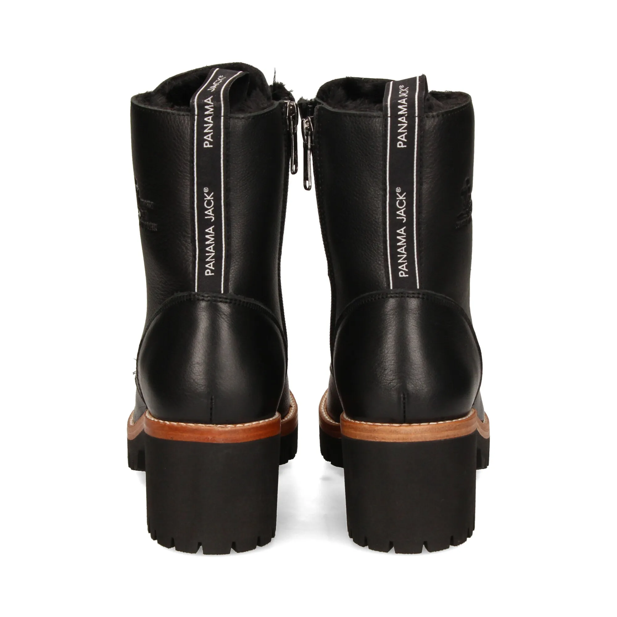 PANAMA JACK Botines con tacón de Mujer B2 NEGRO