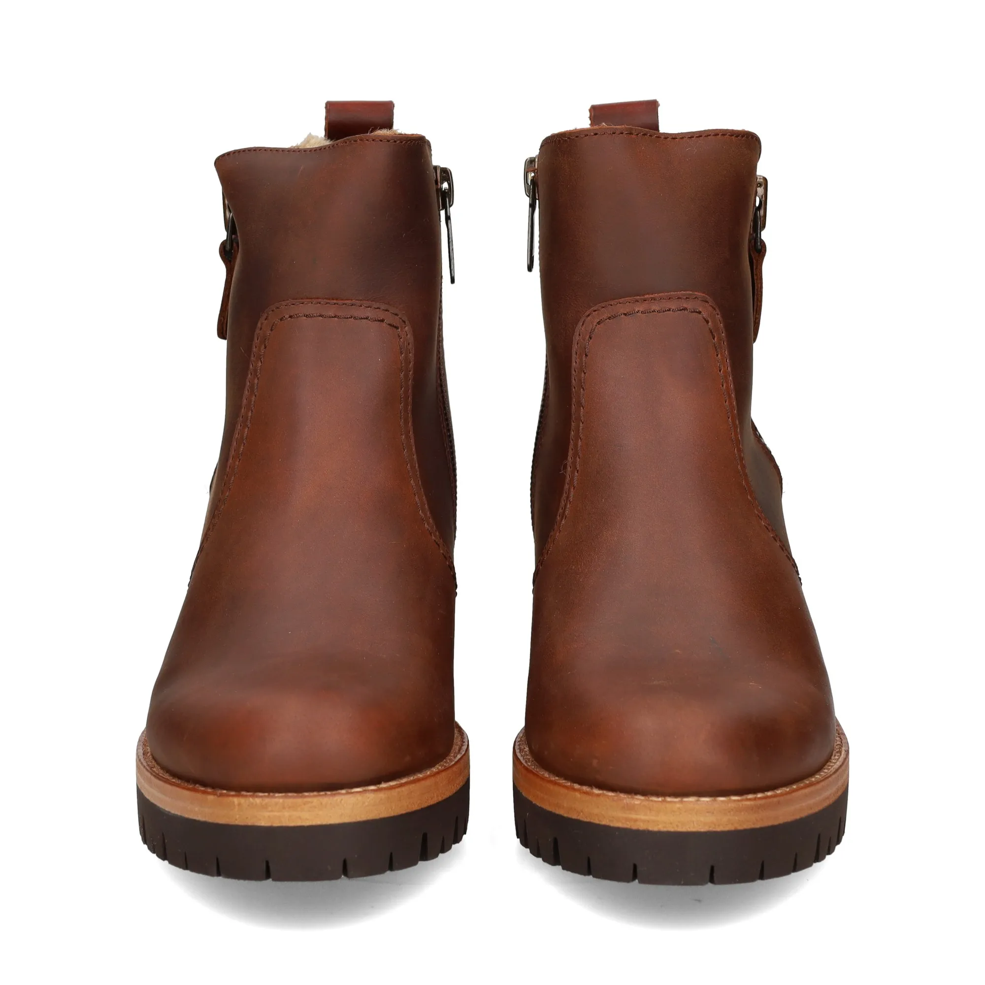 PANAMA JACK Botines con tacón de Mujer B9 CUERO
