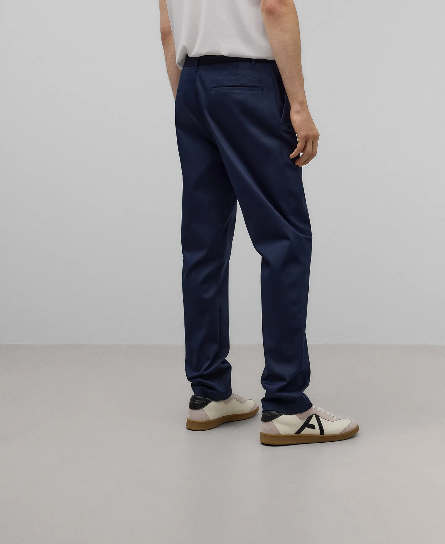 Pantalón chino microtextura hombre