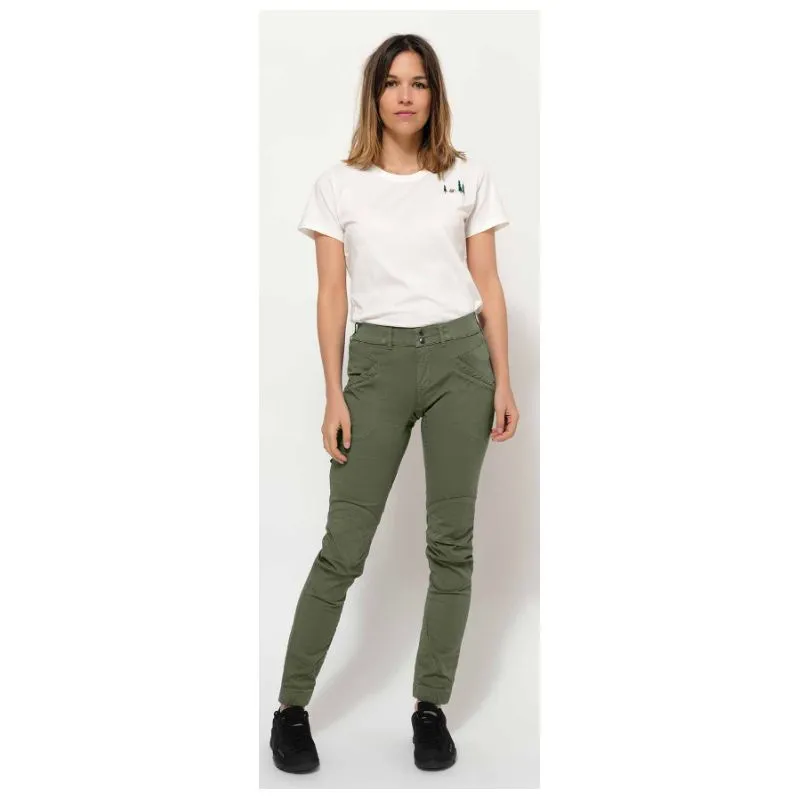 Pantalones de escalada Looking for wild Laila Peak (4 LEAF CLOVEN) mujer