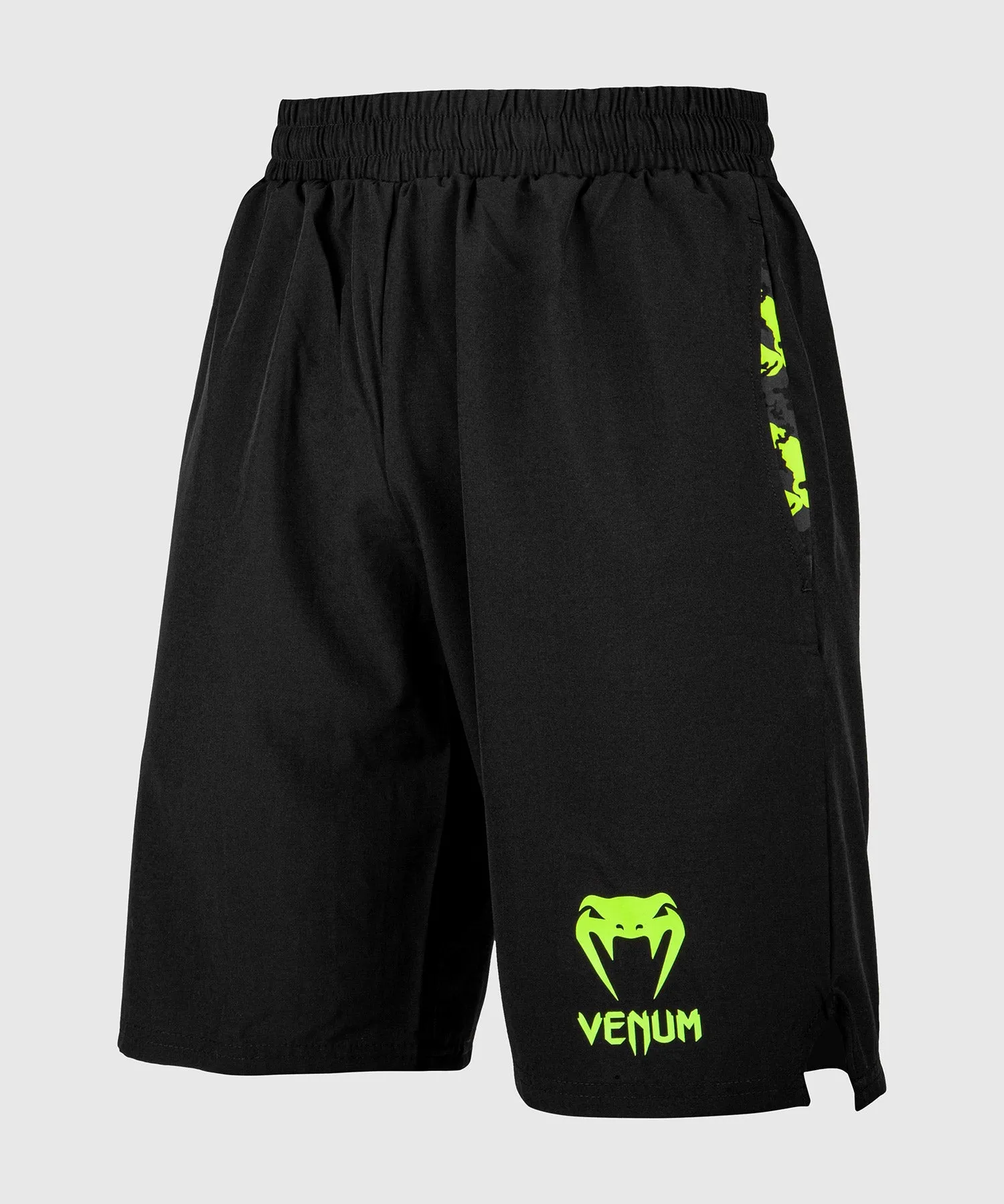 PANTALóN CORTO DE ENTRENAMIENTO VENUM CLASSIC  NEGRO/AMARILLO FLUO