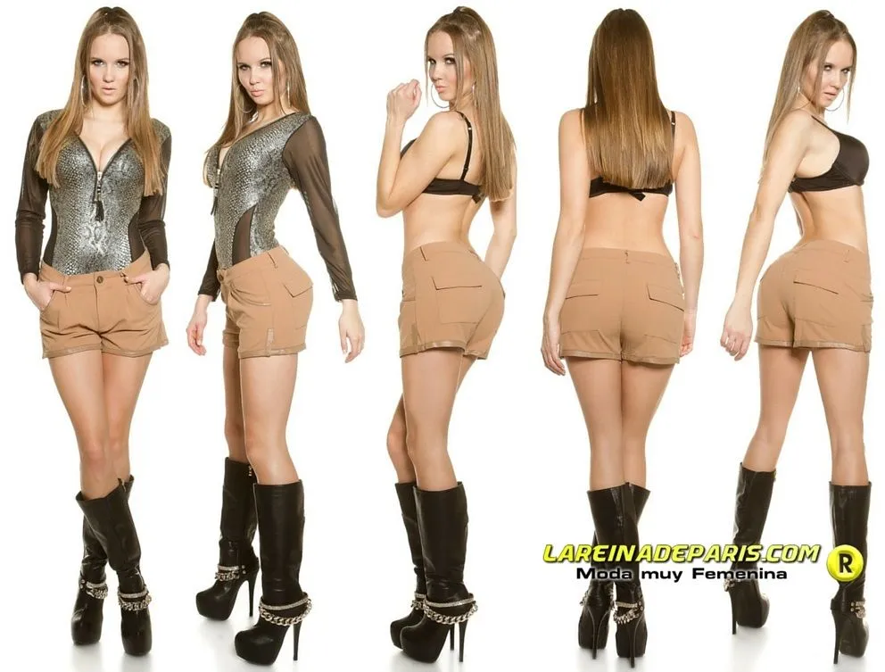 Pantalón femenino corto de moda