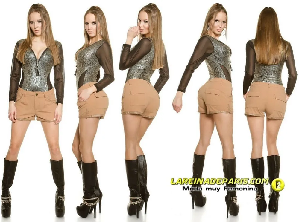 Pantalón femenino corto de moda