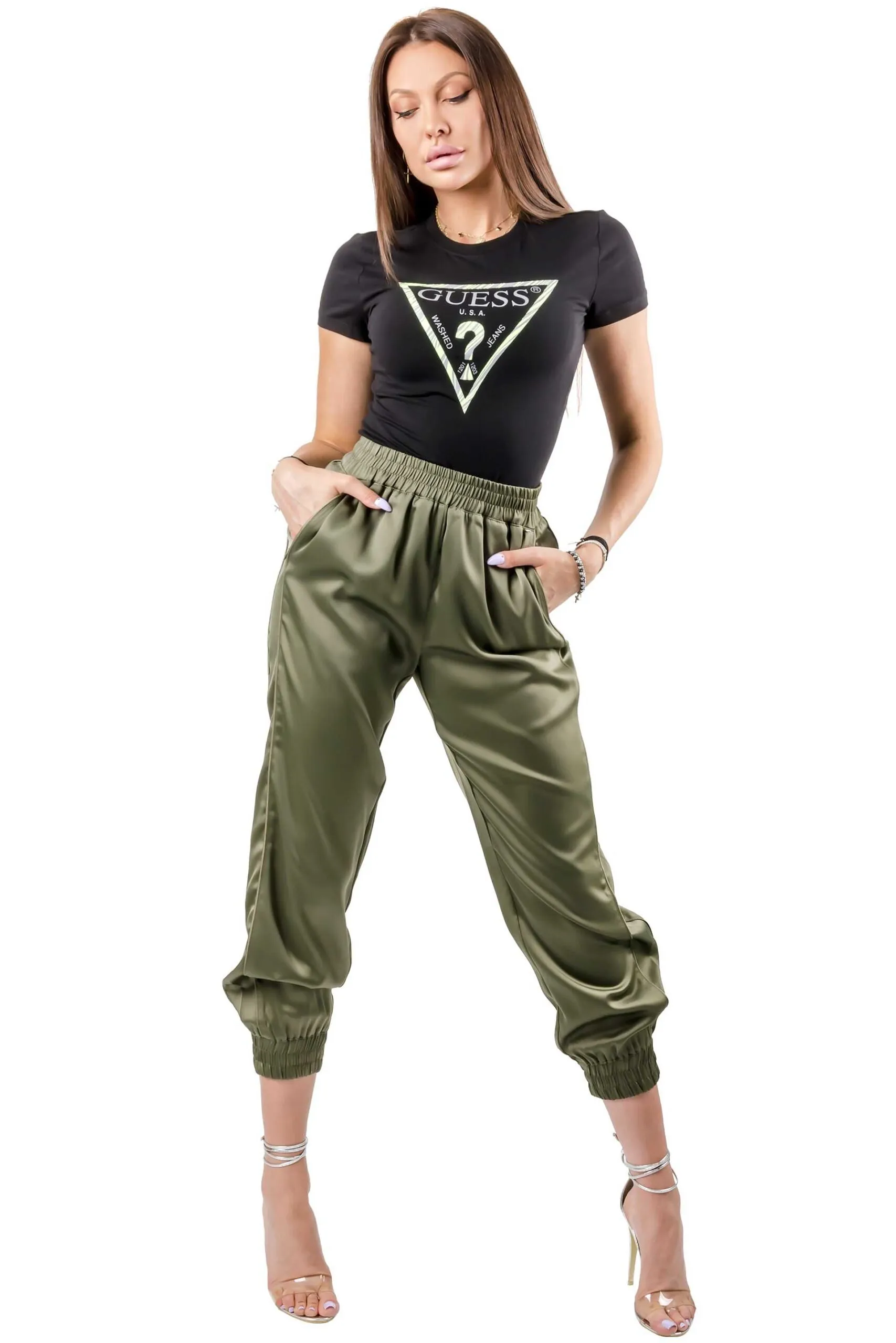 Pantalón para mujer de Guess Jeans – W0YB24WD1R2