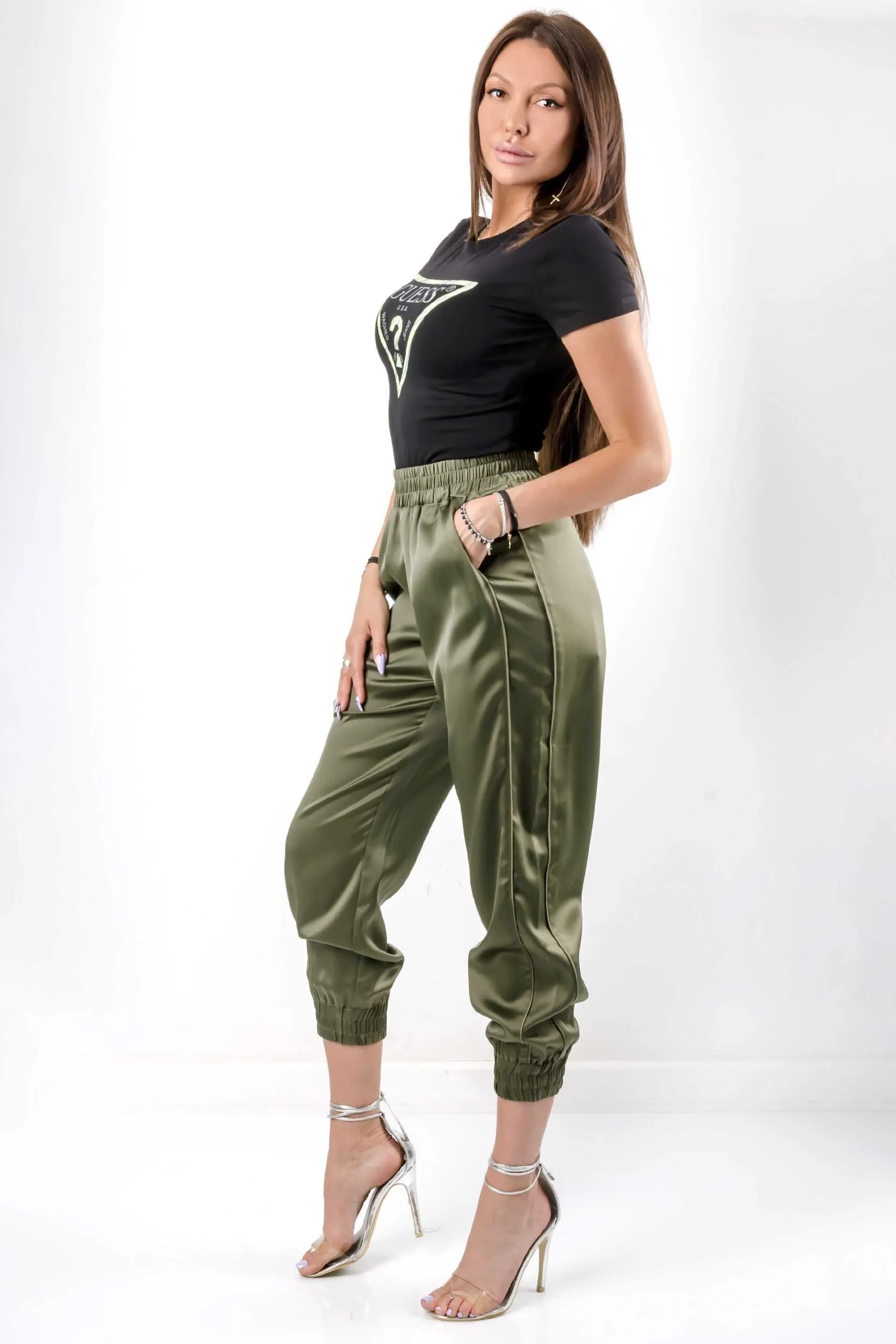 Pantalón para mujer de Guess Jeans – W0YB24WD1R2