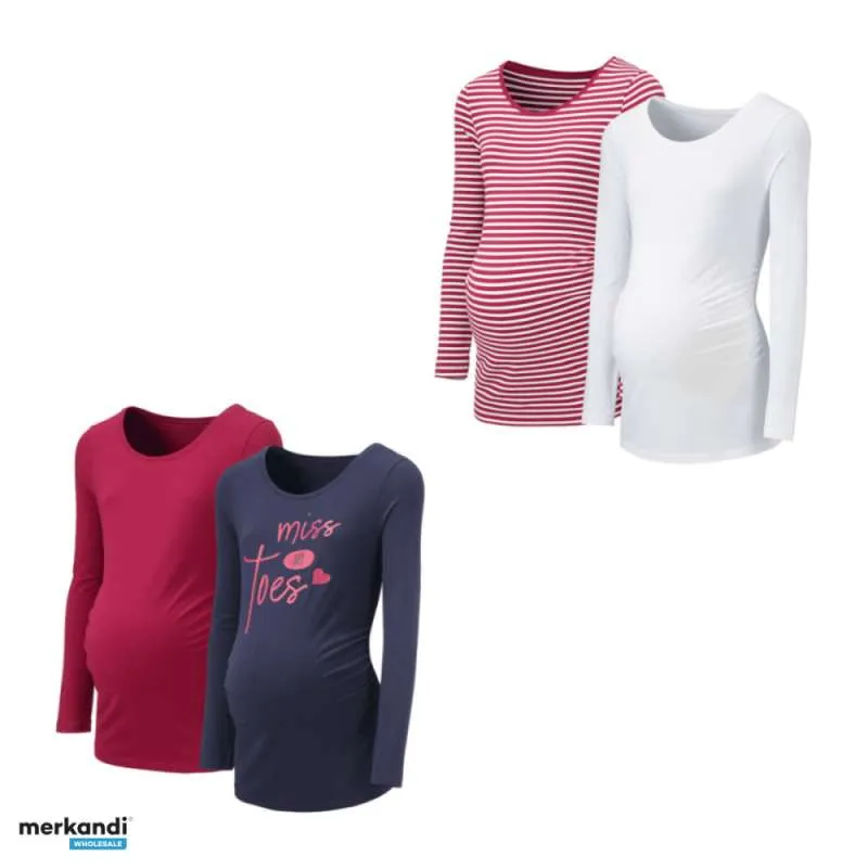 Paquete de camisetas de embarazo de manga larga Marca: UP2FASHIO