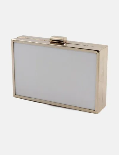 Parfois Bolso de mano blanco