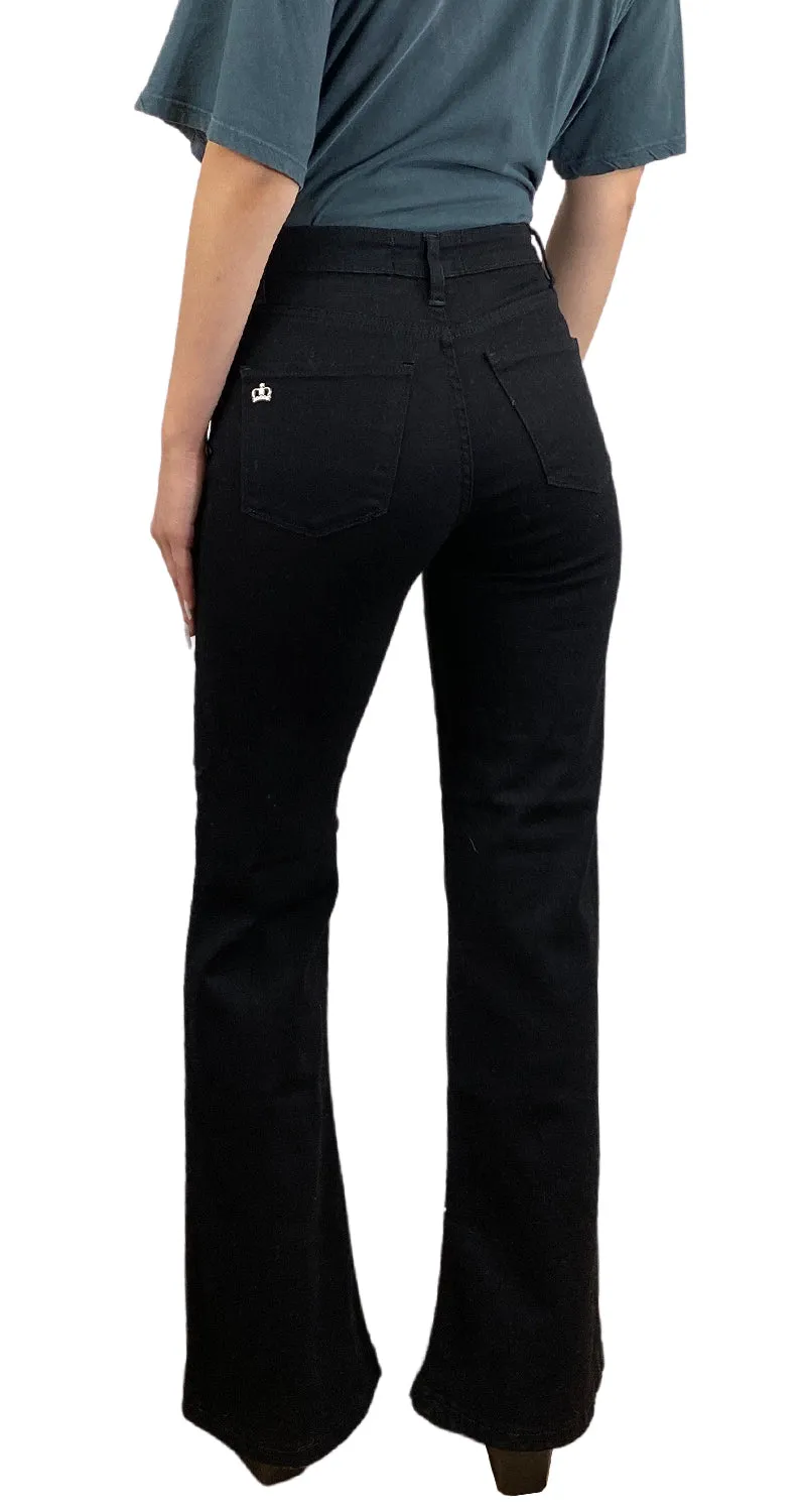 PAULA CAHEN D'ANVERS Pantalón Negro Palazzo