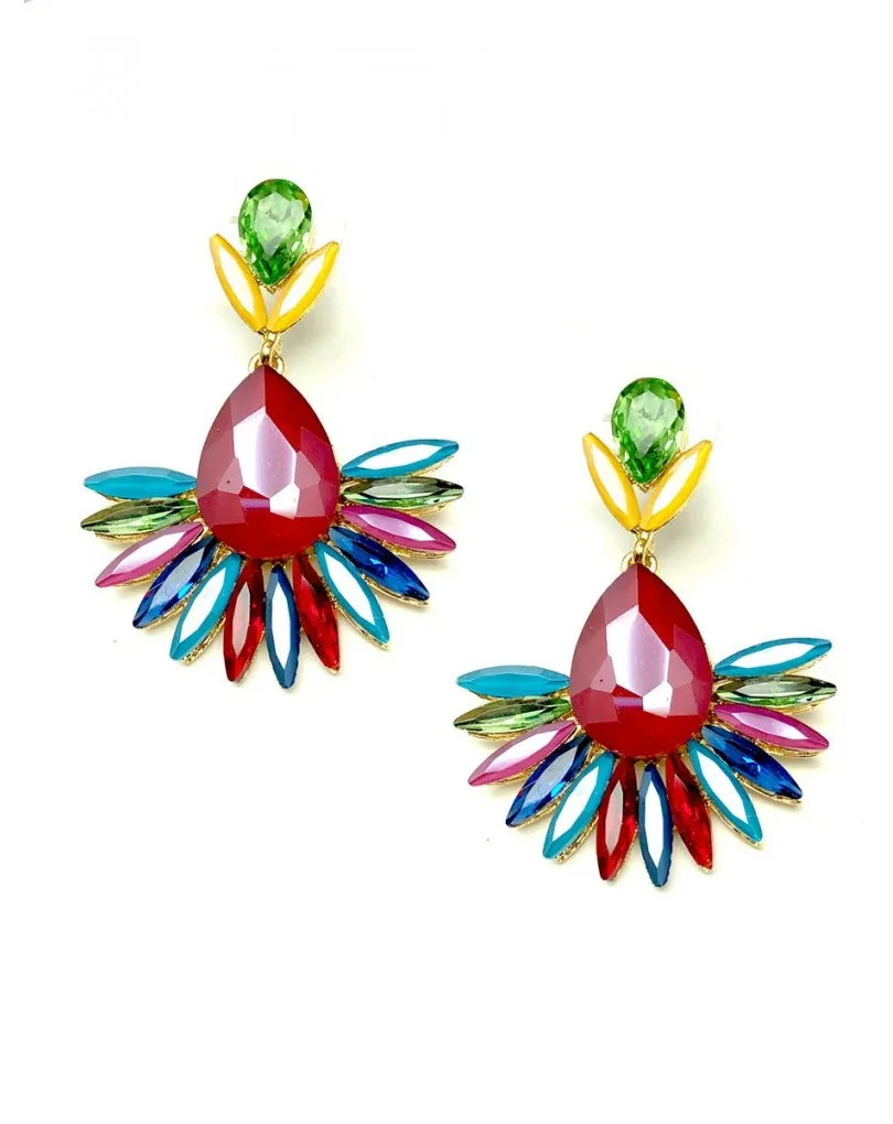 PENDIENTES  MUJER   ELEGANTES CRISTAL EN MADRID