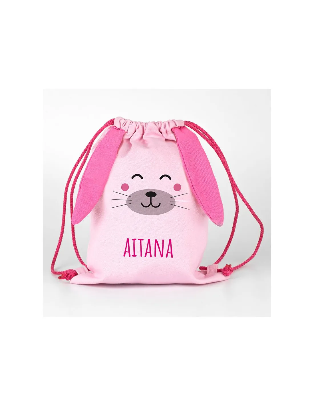 Petate Conejito rosa Personalizado de Mi Pipo