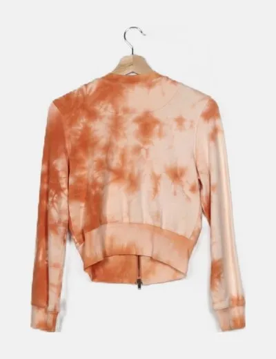 PJE Chaqueta naranja estampada