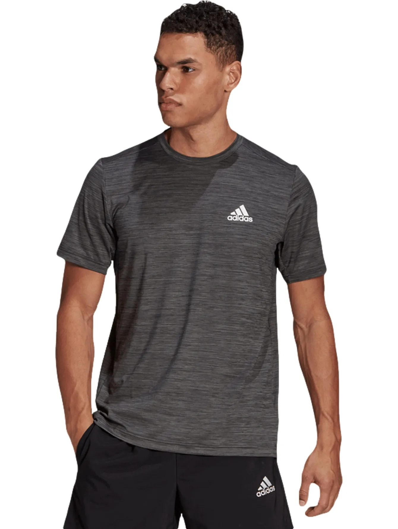 Playera Adidas Gm2074 Negro Para Hombre