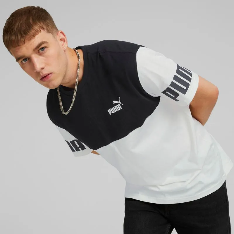 Polo Urbanas Hombre Puma Power Colorblock Tee