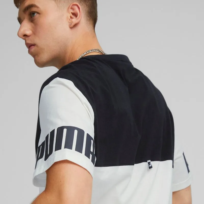 Polo Urbanas Hombre Puma Power Colorblock Tee
