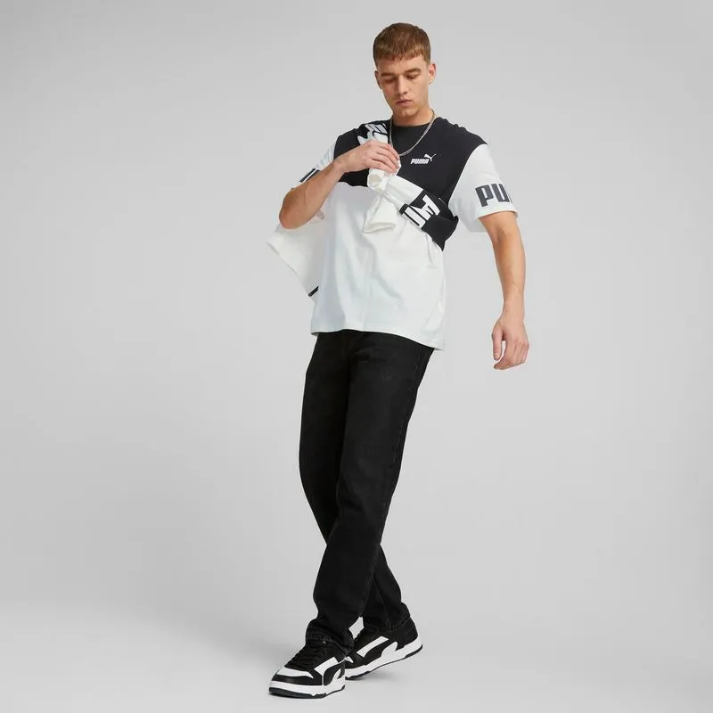 Polo Urbanas Hombre Puma Power Colorblock Tee