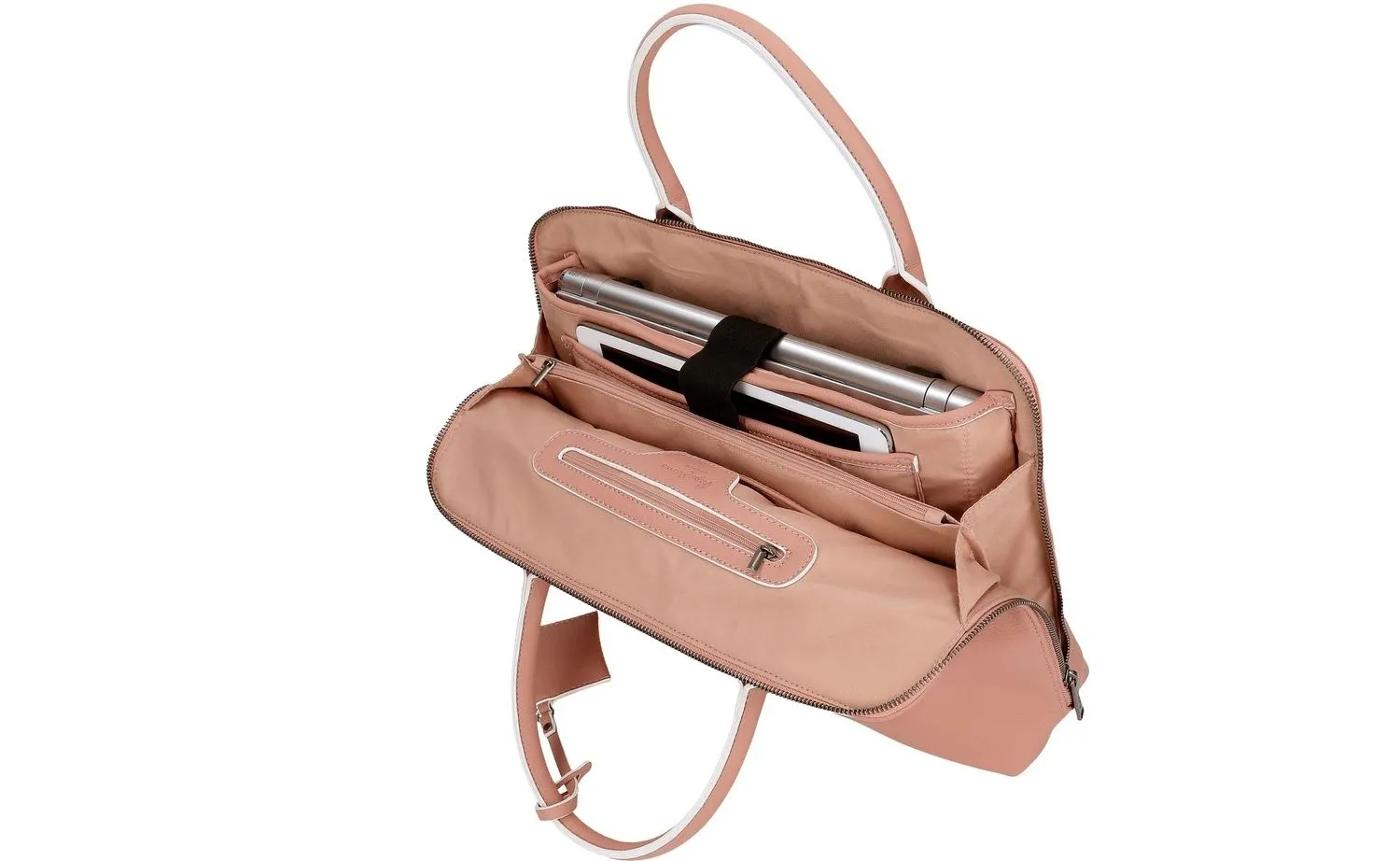 Portadocumentos Pepe Jeans Jeny portaordenador adaptable en rosa