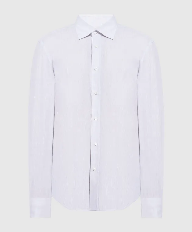 Primo Imperatore Gray linen shirt