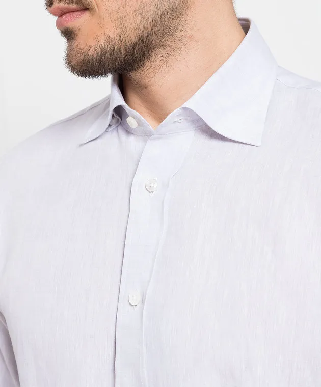Primo Imperatore Gray linen shirt