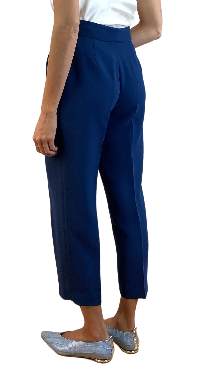 PURIFICACIÓN GARCÍA Pantalón Azul Tela